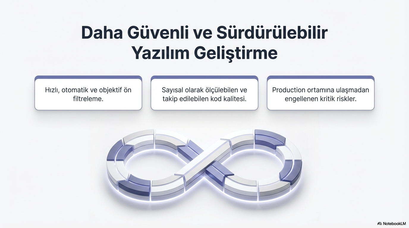 Görünür kritik hatalar ve görünmez teknik borç buzdağı metaforu