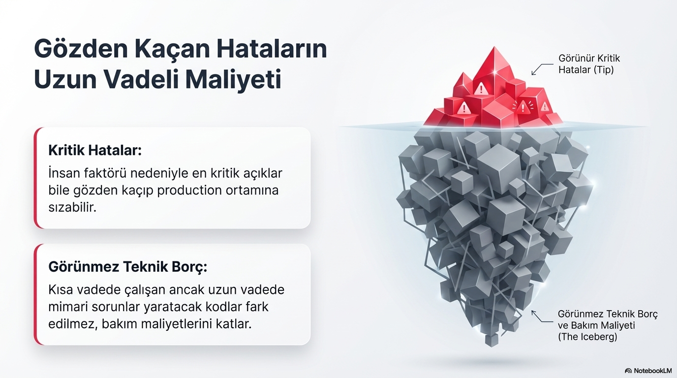 Code Review genel değerlendirme paneli — kalite puanı 4/10