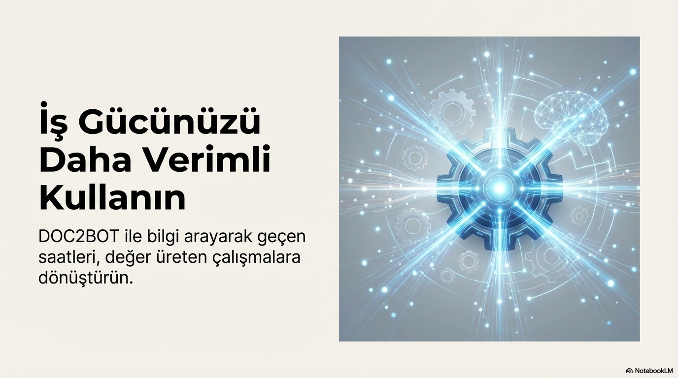 DOC2BOT ile iş gücü verimliliği