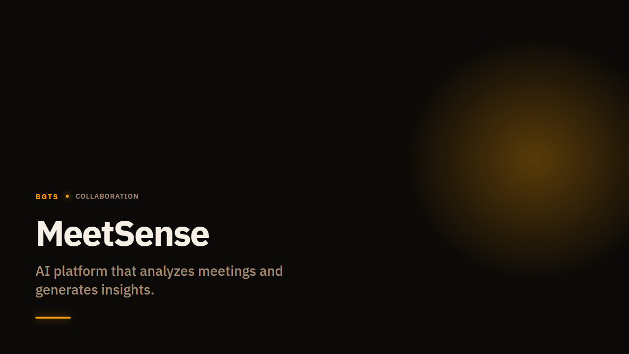 MeetSense
